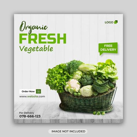 Grocery Store Poster Design, Vegetables Creative Ads, Grocery Poster Design, Vegetable Poster Design, Grocery Design, Vegetable Poster, Vegetable Delivery, Food Font, Fruit Delivery