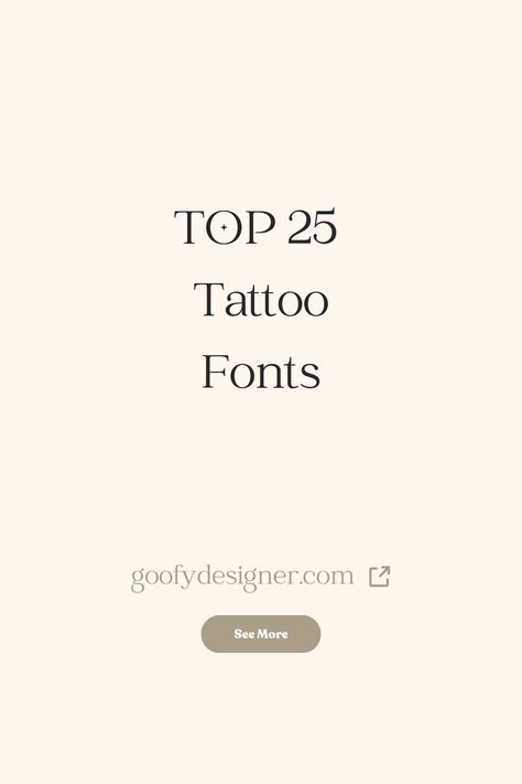 Find out the best fonts for tattoos out there. Check out my article where you’ll find amazing font inspiration for fonts for tattoos. #fonts #fontideas #fontinspiration #bestfonts #fontsfortattos Tattoo Fonts Aesthetic, Fonts For Date Tattoos, Good Fonts For Tattoos, Different Fonts For Tattoos Lettering, Font Tattoos Ideas, Tattoo Fonts Print, Fonts For Tattoos For Women Lettering, Font Ideas Tattoo, Dainty Fonts For Tattoos