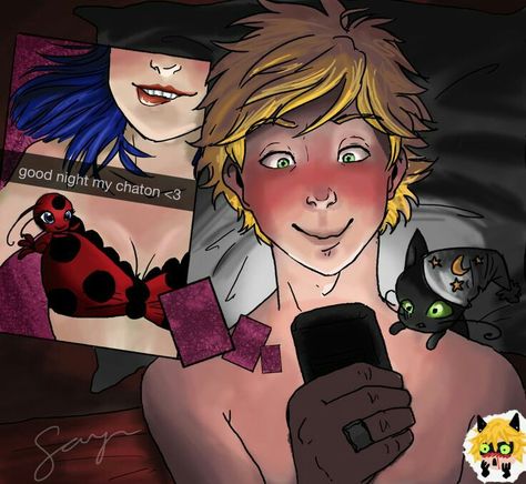 Marichat Comic, Anime Miraculous Ladybug, Adrien X Marinette, Mlb Fan Art, Photo Manga, Mlb Comics, Miraculous Ladybug Kiss, Marinette Et Adrien, Adrian And Marinette