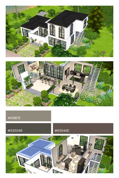 The sims mobile Sims Mobile House Ideas Layout, Sims Mobile House Ideas Modern, Sims Mobile House Ideas, Sims Freeplay Mansion Floor Plans, Casas The Sims Mobile, The Sims Mobile, The Sims 4 Gallery Houses Base Game, Sims House Freeplay, Sims Mobile