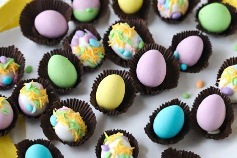 Easter Egg Oreo Balls - Yummy Candy, Cookie Balls, Oreo Balls, Student Ministry, Crushed Oreos, Amazing Desserts, Oreo Recipes, Cookie Ball, Chocolate Candy Melts