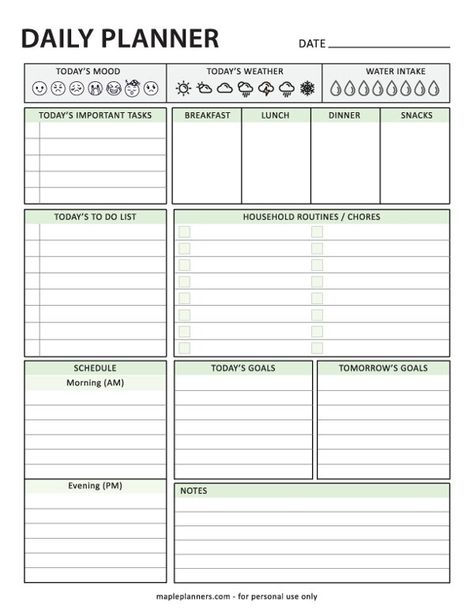 Free Printable ADHD Adult Planner Printable Daily Structure For Adults, Planner Organization Printables, Daily Printable Planner Free, Free Daily Schedule Printable, To Do List Ideas Aesthetic, Productivity Planner Free Printables, Free To Do List Printable, To Do List Design, Printable To Do List