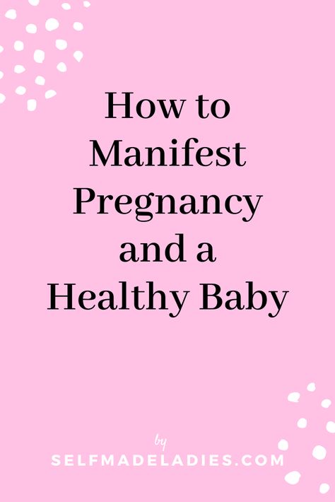 Do you want to get pregnant and have a baby? You want to use the law of attraction to get your perfect family? Manifest a baby with these manifestation tips by manifesting coach Mia Fox. I helped women that did not believe that they ever would get pregnant again, and still, they did manifest positive pregnancy test with the help of law of attraction pregnancy affirmations, the secret helped me get pregnant! Manifestation tips for pregnancy and attract a baby. Healthy Baby Manifestation, Affirmation For Conceiving, Healthy Baby Affirmations, I Want A Baby Quotes, Ttc Manifestation, Baby Boy Manifestation, Manifesting A Baby, Fertility Vision Board Getting Pregnant, Pregnancy Vision Board