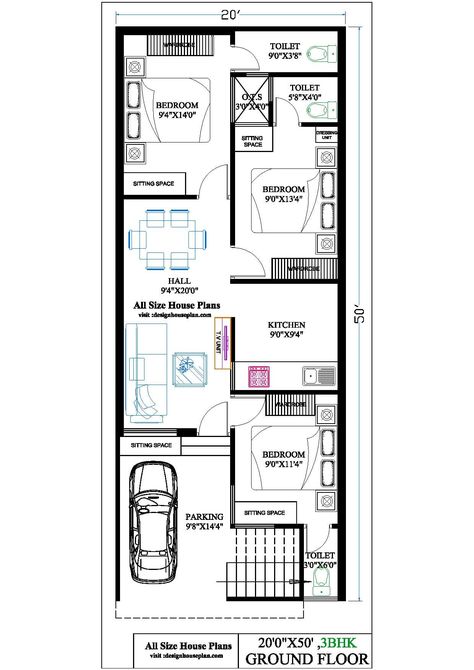 1000 Sq Ft House Plans 3 Bedroom Indian Style | 25x40 plans 24×40 House Plans, 3 Bhk House Plan Indian Vastu, 1000 Sq Ft House Plans Indian, 20x60 House Plans, Modern House Plans 4 Bedroom, 20x50 House Plans, Bedroom Indian Style, 25×50 House Plan, 1000 Sq Ft House