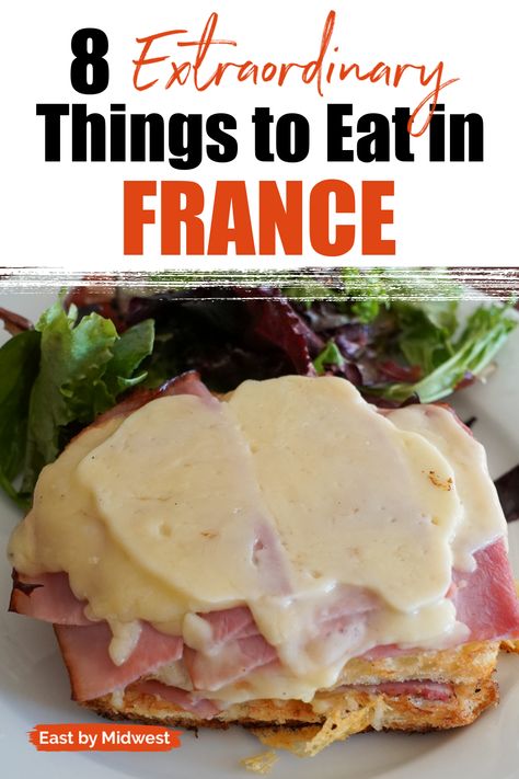 French Inspired Meals, Best Croque Monsieur In Paris, How The French Eat, Easy French Meals Dinners, French Food Recipes Desserts, French Cooking For Beginners, French Foods For Party, French Food For Olympics Party, Easy French Meals