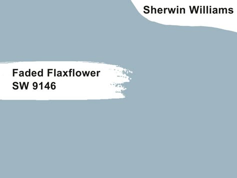 Sherwin Williams Faded Flaxflower Bedroom, Sw Faded Flaxflower Paint, Sherwin Williams Faded Flaxflower Blue, Faded Flaxflower By Sherwin Williams, Sw Faded Flax Flower, Sherwin Williams Faded Flax Flower, Sherwin Williams French Blue, Vast Sky Sherwin Williams, Faded Flax Flower Sherwin Williams