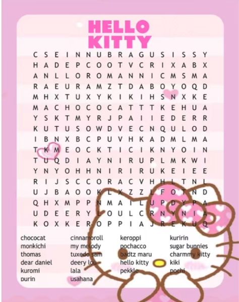 Pink Wallpaper Kawaii, Hello Kitty Book, Hello Kitty School, Paper Doll Printable Templates, Hello Kitty Colouring Pages, Hello Kitty Printables, Hello Kitty Videos, Hello Kitty Birthday Party, Writing Paper Printable Stationery