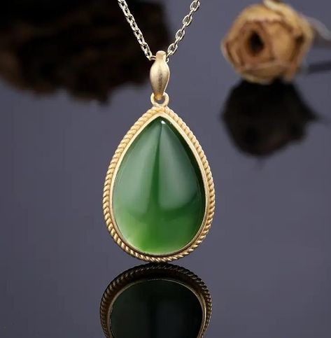 🌟 Elevate your style with our stunning Natural Jade Pendant Necklace Gold 22 Snake Chain! ✨ This gorgeous piece is now available for only $25.99 💰 Don't miss out on this amazing deal! 💎 Grab yours today and add a touch of elegance to any outfit. ✨ #jewelry #fashion #accessories #naturaljade #pendantnecklace #goldchain #snakeskin #trendy #musthave #limitedtimeoffer #shopnow Shop Now https://www.etsy.com/listing/1758162845/natural-jade-pendant-necklace-gold-22 Jade Pendant Necklace, Gold Snake Chain, Pendant Necklace Gold, Gold Fashion Necklace, Jade Necklace, Gold Necklace Designs, Gold Snake, Jade Jewelry, Natural Jade