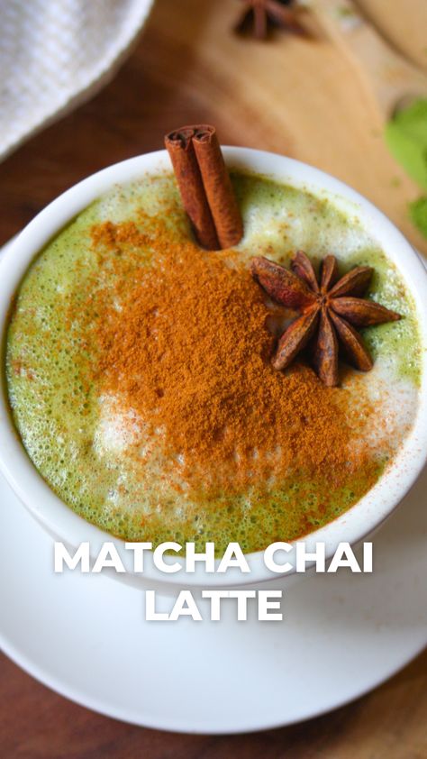 Healthy and delicious, try this easy to make Matcha Chai Latte Recipe, plus other Fall matcha recipes to try. Fall Matcha Recipe, Fall Matcha Drinks, Macha Recipes, Matcha Chai Latte Recipe, Healthy Matcha Recipe, Pumpkin Matcha Latte, Best Matcha Latte Recipe, Matcha Tea Latte Recipe, Hot Matcha Latte