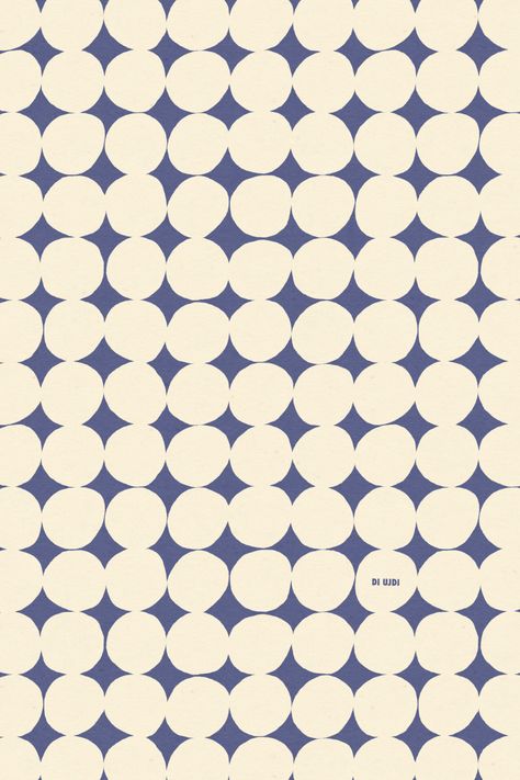 Geometric pattern design. Retro style surface pattern design. Simple circles on a blue background. Fabric collection 'The Easy Life' for Cloud9 Fabrics. Minimal Patterns, Pattern Design Inspiration, Geometric Pattern Design, Retro Background, Textile Pattern Design, Minimalist Pattern, Design Textile, Retro Pattern, Circle Pattern