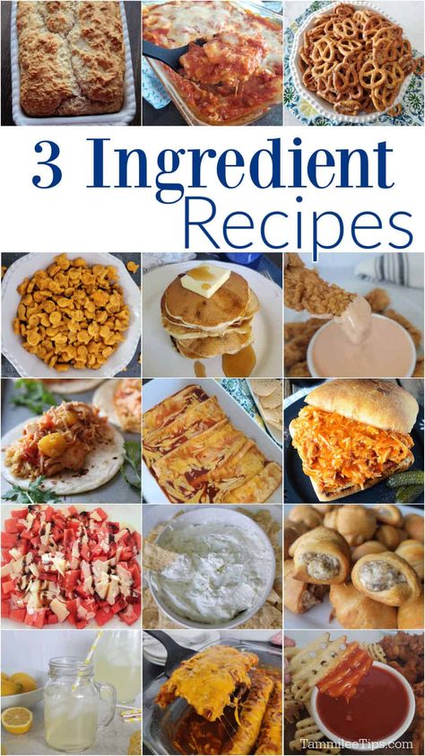 Easy Lunch Ideas 3 Ingredients, Very Simple Food Recipes, Crazy Easy Recipes, Easy Snack Recipes With Few Ingredients, Food To Make With Ingredients At Home, Easy No Ingredient Dinner, 3 Ingredient Lunch Ideas, Easy Dinner Recipes Low Ingredient, Small Ingredients Recipes