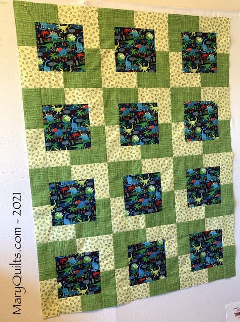 Another 3 Yard Quilt Puzzle Me This Quilt Pattern, Three Fabric Quilt Patterns Free, Quilt Blocks For Large Print Fabric, Picture Quilts Patterns, Easy 3 Yard Quilt Patterns Free, Town Square Quilt Pattern Free, Easy Quilts Patterns, Quick And Easy Quilt Patterns Free, 3 Fabric Quilt Pattern Free