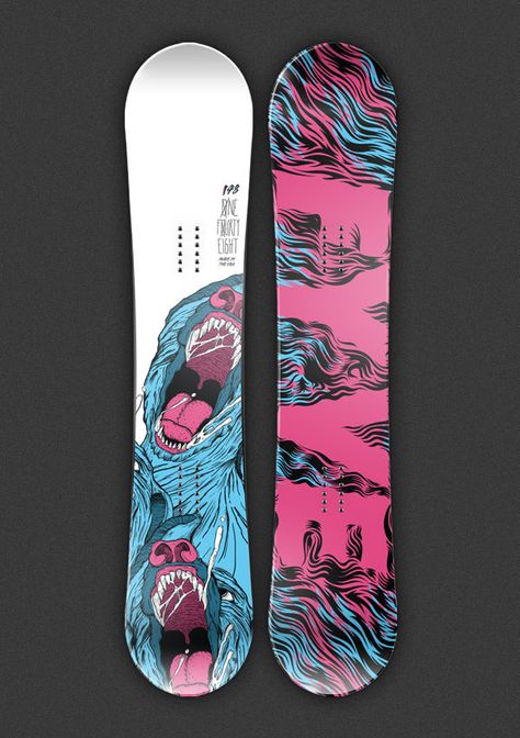 Snowboard Designs on Behance Custom Painted Snowboards, Snow Board Designs, Snowboard Art Design, Snowboard Ideas Design, Painted Snowboard, Cool Snowboards, Custom Snowboards, Snowboard Graphics, Snowboarding Design