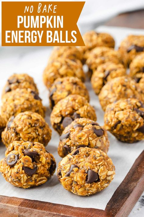 High Protein Pumpkin Balls, Oat Protein Balls Energy Bites, Pumpkin Peanut Butter Protein Balls, No Bake Pumpkin Energy Bites, No Bake Pumpkin Granola Bars, Pumpkin Granola Bites, Pumpkin Oatmeal Balls, Fresco, Easy Pumpkin Protein Balls