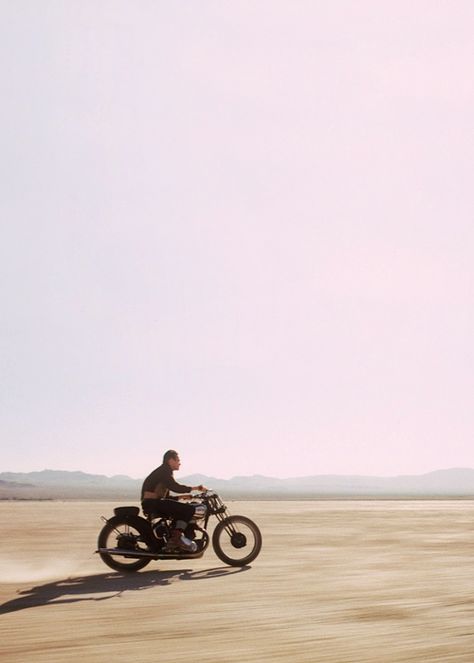 A Well Traveled Woman, Salt Flat, Wit And Delight, Born Free, Going Places, Cool Motorcycles, Vintage Motorcycle, Open Road, Vroom Vroom