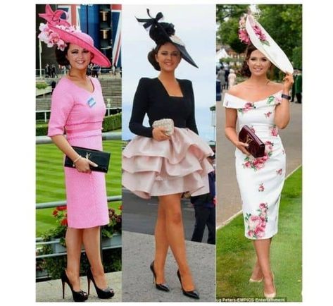 Kentucky Derby Dresses For Women, Kentucky Derby Couples Outfits, Derby Party Outfits For Women, Derby Dresses And Hats Outfit, Derby Outfits For Women Classy, Kentucky Derby Party Attire, Kentucky Derby Dresses, Statement Hats, Derby Party Outfit