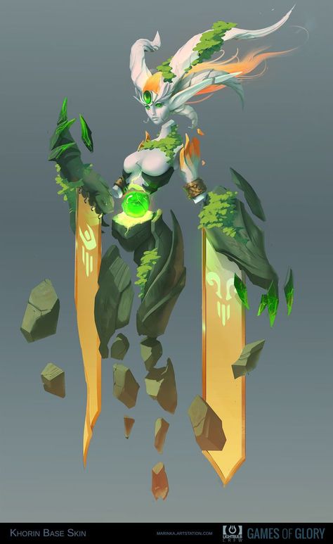 Nature stone and plants creature character concept. Concept Art Landscape, Fantasy Monster, Monster Design, Creature Concept Art, Arte Fantasy, 판타지 아트, Creature Concept, 영감을 주는 캐릭터, Character Design References