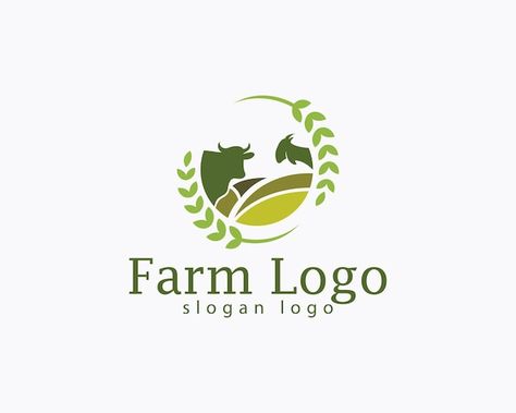 Agriculture Logo Design Ideas, Farmer Logo Design, Cattle Farm Logo, Dairy Farm Logo, Real Estate Logo Design Ideas, Estate Logo Ideas, Real Estate Logo Ideas, Farm Logo Inspiration, Logo Ideas Creative