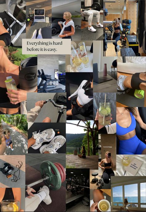 Wellness mood board #wellness #moodboard #aesthetic #moodboardaesthetic #moodboardinspiration Working Out Mood Board, Athlete Mood Board, Gym Mood Board Aesthetic, Workout Mood Board, Gym Mood Board, Fitness Mood Board, Gym Moodboard, Wellness Moodboard, Sport Moodboard