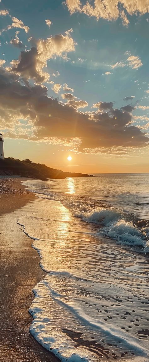 Sunrise Serenity: Coastal Awakening Sunset At Beach Wallpaper, Vision Board Sunrise, Peaceful Beach Aesthetic, Beach Asthetics Photos Ideas, Wallpaper Iphone Sunrise, Home Screen Backgrounds Aesthetic, Pictures For Lock Screen, Beach Phone Backgrounds, Beach Asthetics Wallpaper