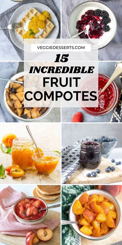 Fruit Compote For Yogurt, Fruit Compote For Cheesecake, How To Make Fruit Compote, Stewed Fruit Compote, Orange Compote Recipe, Mixed Fruit Compote, Warm Fruit Compote, Hot Fruit Compote Recipe, Warm Fruit Recipes