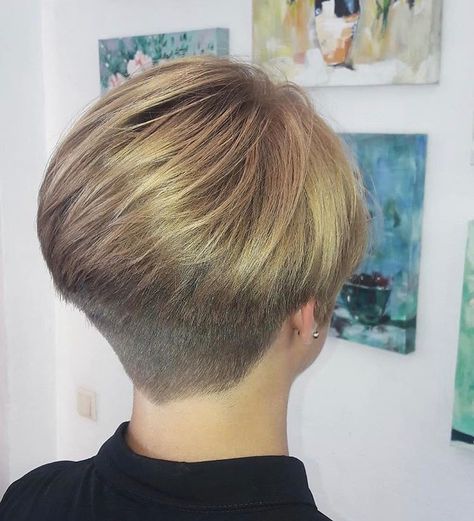 short stacked wedge haircuts - Yahoo Image Search Results Short Stacked Wedge Haircut, Hair Back View, Short Hair Back View, Short Wedge Hairstyles, Short Wedge Haircut, Short Stacked Hair, Stacked Haircuts, Short Hair Back, Wedge Hairstyles