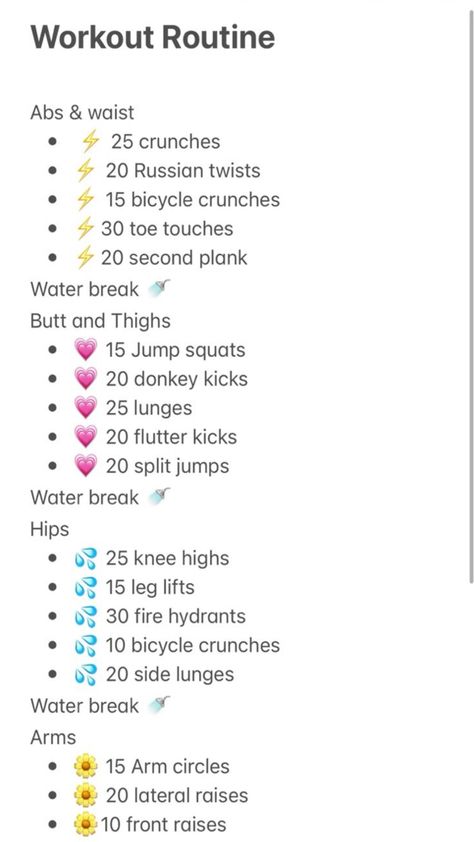 Beginner Workout At Home, Arm Circles, Front Raises, Broken Arm, Flutter Kicks, Bicycle Crunches, Donkey Kicks, Lateral Raises, Side Lunges