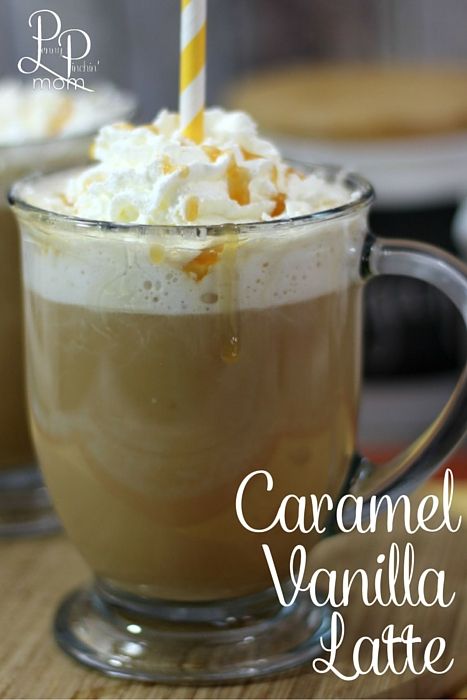 Mmmmm......caramel vanilla latte I can make at home! Torani Syrup Recipes, Recipes Winter, 1st Phorm, Fall Recipes Pumpkin, Winter Drink, Fall Drink, Vanilla Recipes, Vanilla Caramel, Recipes Fall