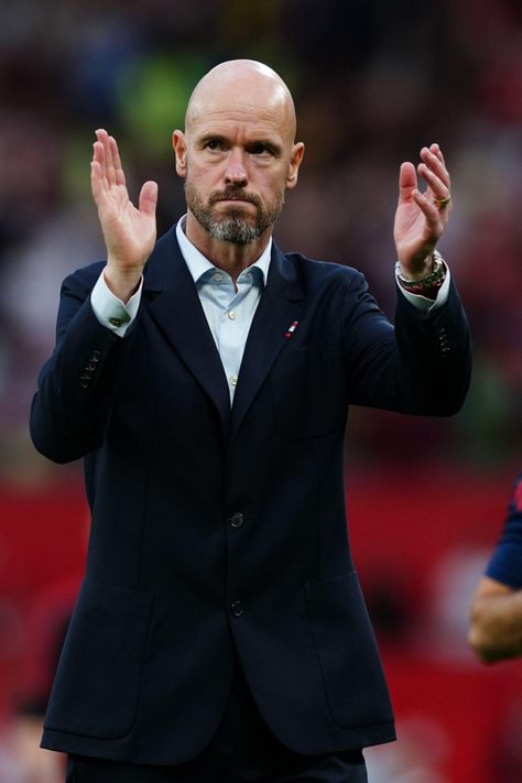 Erik ten Hag understood the assignment 🤝 Erik Ten Hag Manchester United, Oversize Denim Jacket, Baggy Jean Shorts, Understood The Assignment, Erik Ten Hag, Neymar Football, Adidas Sambas, 2022 Fifa World Cup, Black Spiderman