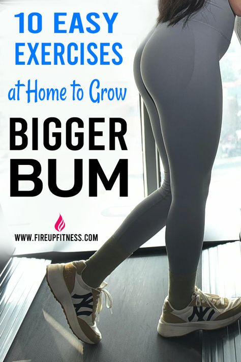 10 Easy Exercises at Home to Grow Bigger Bum | 10 Exercises for Legs and Glutes Grow Bigger Glutes, Exercise Buttocks At Home, Bigger Buttocks Workout At Home Glute Exercises, Workouts For Bigger But And Slim Waist, Excersise Routine For Bigger But, Increase Buttocks Size, Exercises For Bigger Buttocks, How To Grow Your Buttocks At Home, Exercise For Buttocks For Women