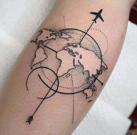 #OwlTattoo #CuteOwlTattoo #OwlInk #OwlTattooDesign #OwlTattooArt #InkedOwls #OwlTattooIdeas #OwlTattooLove #TattooInspiration #AnimalTattoos Maps Tattoo, Spooky Stitch, Girly Hand Tattoos, Globe Tattoo, Compass And Map Tattoo, Skin Inspiration, Pilot Tattoo, World Map Tattoos, Globe Tattoos