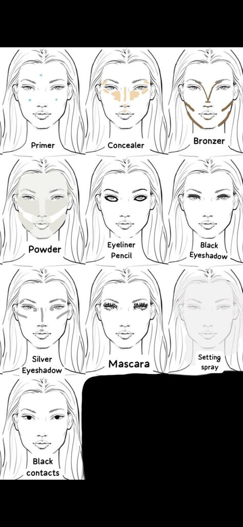 #How_To_Do_2000s_Makeup #Emo_Makeup_Looks_Tutorial #Old_Money_Makeup_Tutorial #Emo_Makeup_Tutorial Emo Makeup Looks Tutorial, Emo Makeup Tutorial, Learning Makeup, Makeup Template, Makeup Routine Guide, Face Contouring Makeup, Makeup Charts, Makeup Life Hacks, Latina Makeup