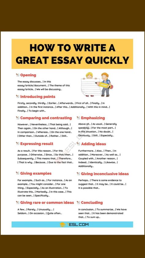 Essay Writing Tips | Essay Writing Hacks | Essay writing, Essay writing skills, Essay writing tips Essay Writing Hacks, Analytical Essay, Business Writing Skills, Ielts Academic, Reflective Essay, Writing Hacks, Descriptive Essay, Scary Story, Informative Essay