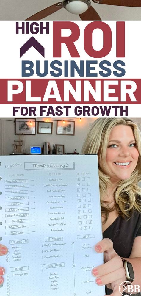 After four months of searching for a business planner that can handle our strategy of high ROI, A/B testing, and maximizing focus blocks in limited working hours, I found the best business planner. I give you ideas for business planner organization from an established business owner in online business and blogger. These business planner ideas focus on maximum growth for minumum resources (hours worked and money) if you're giving up on free business planner printables, this is for you. Business Planner Ideas, Free Business Planner, Daily Grind Planner, Business Daily Planner, Business Planner Organization, Business Planner Printables, Goal Planner Free, 12 Week Year, Online Business Planner