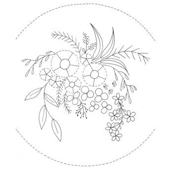 Embroidery Patterns Free Templates Stitching, Embroidered Flowers Pattern, Embroidery Flowers Pattern Templates Free Printable, Flower Embroidery Pattern Free Templates, Embroidery Drawing Pattern, Hand Embroidery Designs Free, Free Embroidery Patterns Printables, Embroidery Templates Free Printable, Floral Embroidery Patterns Templates