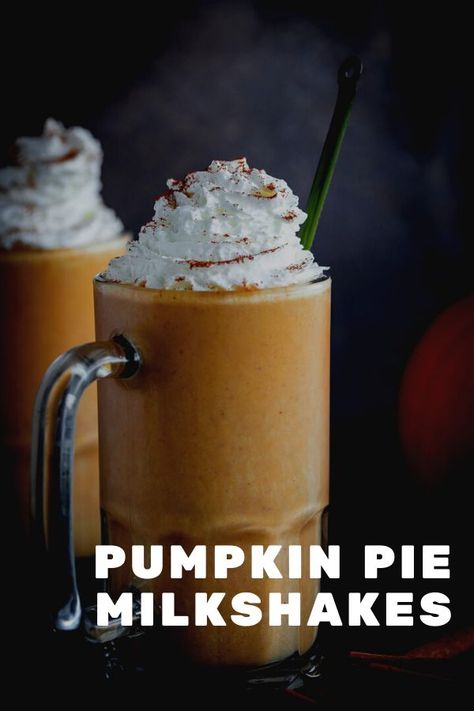 If you are looking for a fun fall drink, you have got to try this easy to make pumpkin milkshake. With only 4 ingredients and about 10 minutes of your time, you can be serving up this fun drink as well. Pumpkin Pie Spice here we come!! Click for the full recipe and details! Pumpkin Milkshake Recipe, Simple Pumpkin Pie, Pumpkin Milkshake, Pie Milkshake, Simple Ingredient Recipes, Milkshake Recipe Easy, Frozen Pumpkin, Fall Drink, Milkshake Recipe