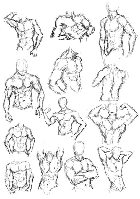 Male Body Anatomy Drawing Step By Step, Sketches Men Body, Front View Reference Drawing, Men Atonamy Drawing, Drawing Guys Body Pose Reference, Sketch Poses Female Anatomy Reference, Arms Over Head Pose Reference, Men Anotamy Drawing, Male Anotamy Poses