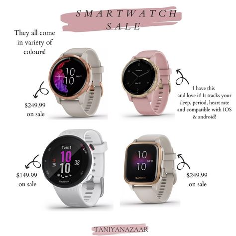 Smartwatch on sale | garmin watch | fitness watch | #LTKgiftspo #LTKsalealert #LTKstyletip #liketkit @liketoknow.it http://liketk.it/344ef Garmin Watch Aesthetic, Fitness Watch, Watch Faces, Garmin Watch, Smartwatch, Smart Watch, Womens Watches, On Sale, Gift Ideas