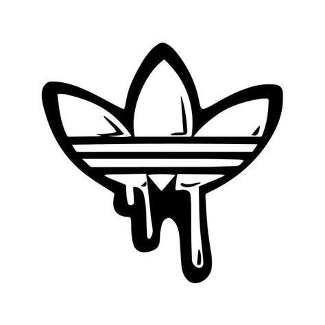 Adidas dripping logo SVG, vector file for cricut, silhouette cameo, print and cut, t-shirt design. #adidas #logo #svg #vector #cricut . #Dripping_Logo #Adidas_Logo_Art #Nike_Svg #Fashion_Brand_Logo Dripping Logo, Fashion Brand Logo, Popular Svg, Laser Cut Sign, Camouflage Patterns, Kids Coloring Books, Cricut Projects Vinyl, Doodle Patterns, Damask Pattern