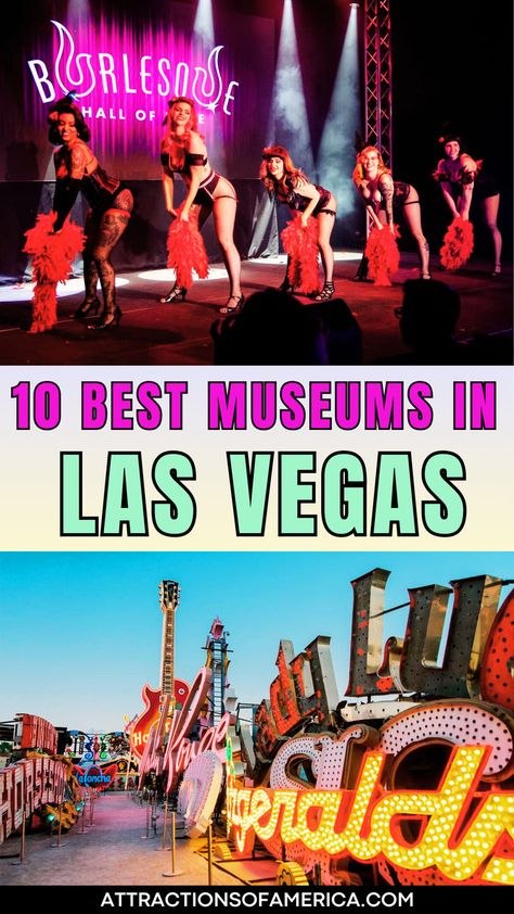 10 best museums in Las Vegas. Titanic Exhibition, Mob Museum, Neon Museum Las Vegas, The Neon Museum, Las Vegas Attractions, Vegas Attractions, Museums In Las Vegas, Neon Museum, Nevada Travel