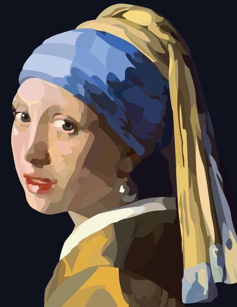 Pearl Earring Painting, The Girl With The Pearl Earring Tattoo, Girl With A Pearl Earring, The Girl With The Pearl Earring, Girl With The Pearl Earring, The Girl With The Pearl Earring Drawing, Girl With Pearl Earring, Portraiture Artist, Girl With A Pearl Earring Painting