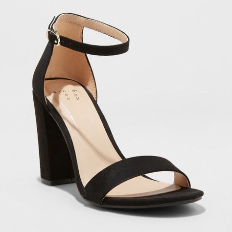 Your August 2018 Favorite Clothing Pieces | Something Good, TARGET A NEW DAY WOMEN’S EMA HIGH BLOCK HEEL PUMPS, style, fashion, clothing, #womensfashion #womensclothing #womensshoes #summerstyle #summerfashion Sepatu Pump, Wide Width Heels, Hak Tinggi, Wide Width Sandals, Colorful Heels, Rock Chic, Block Heel Shoes, Comfortable Heels, Black High Heels