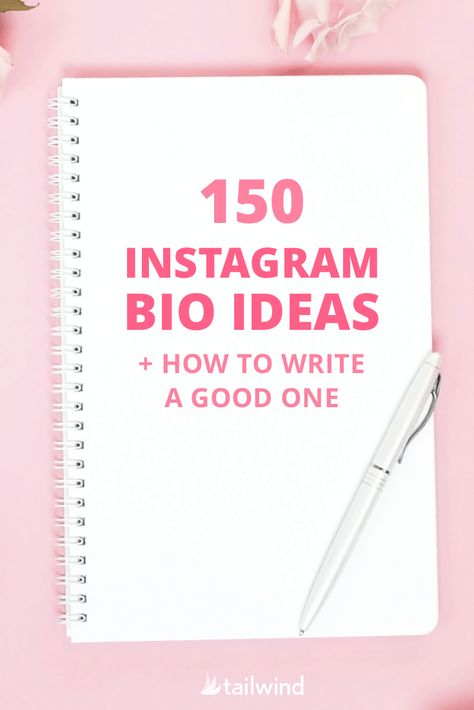 Dealing with writer's block as you're writing your Instagram bio? Here are plenty of examples to choose from, + learn how to craft a bio unique to you! #instagrambio #biotips How To Write An Instagram Bio, Bio For Personal Blog, Ig Bio Examples, Instagram Bio Examples Social Media, Instagram Bio Format, Small Bio For Instagram Unique, What To Write In Instagram Bio, Unique Ig Bio, How To Write A Bio For Instagram