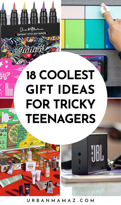 Looking for the coolest gift ideas for tricky teenagers? Check out this list of 18 insanely cute gift ideas for teens. Teen Xmas Gift Ideas, Christmas Gifts For Teens 2024, Gift Of Time Ideas, Teen Christmas List Ideas, Teen Gifts For Christmas, Gifts For Christmas For Teens, Pre Teen Gift Ideas, Retro Gifts For Teens, Cool Things To Ask For Christmas