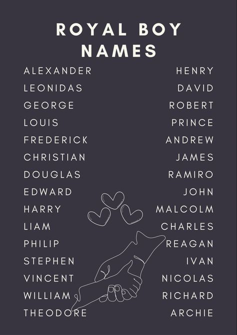 Royal Boy Names, Elegant Boy Names, Elegant Boy, Royal Names, Writing Inspiration Tips, Best Character Names, Fantasy Names, Writing Dialogue Prompts, Writing Prompts For Writers