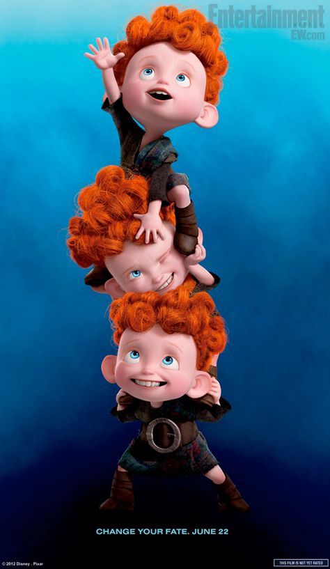 Life in Technicolor: New Brave Characters Posters Brave Pixar, Brave Characters, Brave Movie, Disney Poster, Brave Merida, Disney Brave, Septième Art, Karakter Disney, Film Disney