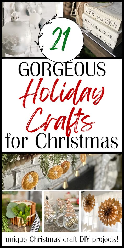 Christmas Crafts For Home Decor, Christmas Holiday Crafts For Adults, Classy Christmas Crafts For Adults, Trendy Christmas Crafts, Crafts For Adult Christmas Party, Nice Christmas Crafts, Christmas Ladies Craft Night, Classy Christmas Crafts Diy, Christmas Crafts Party Adults