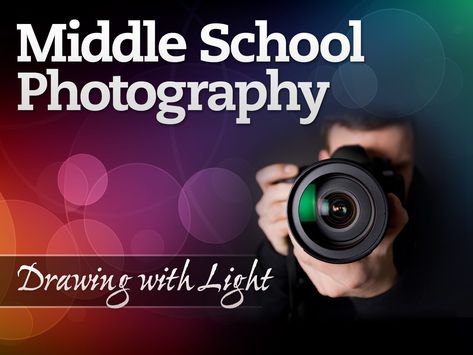 Middle School Photography, Photography Lessons Tutorials, Photography Classroom, Introduction To Photography, Film Class, High School Photography, Photo Course, Online High School, Photo Lessons