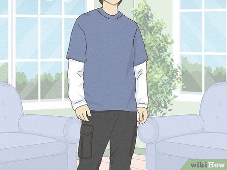 10 Ways to Dress Gender Neutral: Gender Neutral Outfit Ideas Tubbo Inspired Outfits, Gender Nuetral Outfits, Cute Gender Neutral Outfits, Long Sleeved Shirt Under T Shirt Outfit, Gender Neutral Cottagecore Outfits, Gender Nonconforming Aesthetic, Gender Neutral Aesthetic Outfits, Genderless Fashion Aesthetic, How To Dress Masc