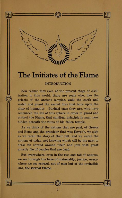 The initiates of the flame : Hall, Manly P. (Manly Palmer), 1901-1990 : Free Download, Borrow, and Streaming : Internet Archive Occult Books, Occult Symbols, Esoteric Art, Magick Book, Spirit Science, Ancient Knowledge, One Thousand, Knowledge And Wisdom, Antique Book